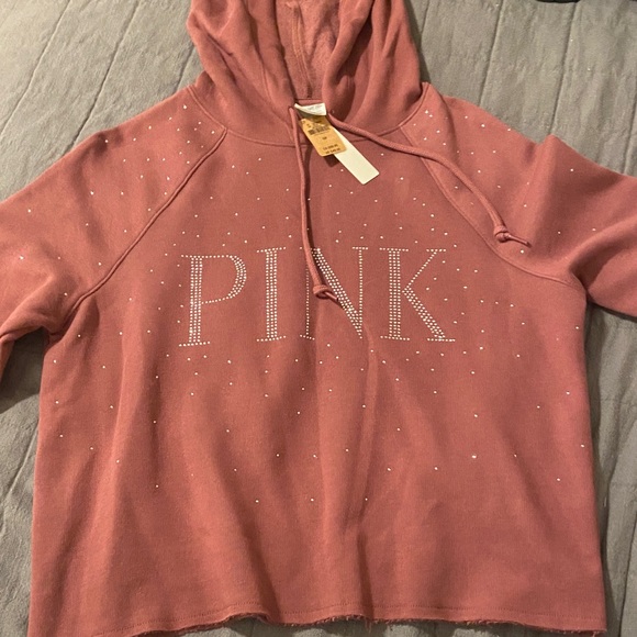Victoria’s Secret Pink Bling Hoodie - Picture 1 of 3